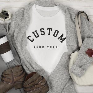 Custom Shirt - Choose Your Font, Color & Style | Personalized T-Shirt | Custom Quote Shirt | Design Your Own Shirt | Gift for Her or Him