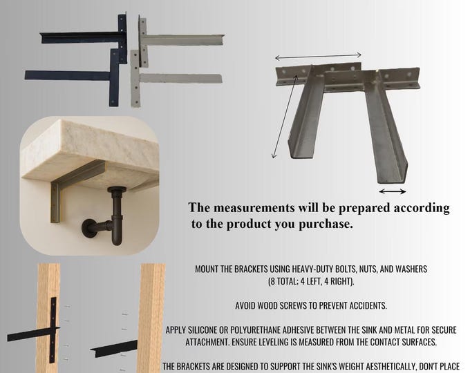 Wall Mounting Brackets , Wall Hanging Brackets , Marble Sink Mounting Brackets , Wall Mounted Brackets For Marble Sink
