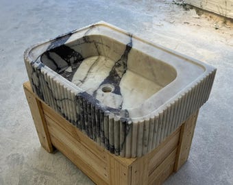 Uniquely Crafted Luxury Marble Sink