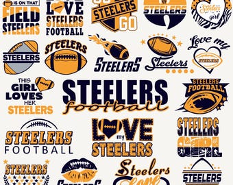20 archivos, Steelers svg, Steelers png, Fútbol americano Steelers, Paquete Steelers, Equipo de fútbol americano, Imágenes prediseñadas, Cricut, Archivo en capas, Descarga instantánea
