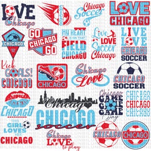 22 Datei,Chicago svg,Chicago bundle,Chicago png, Liebe Chicago,Chicago Fußball Mannschaft,Chicago gehen, Clip Art, Cricut, Datei mit Ebenen, Sofort Download