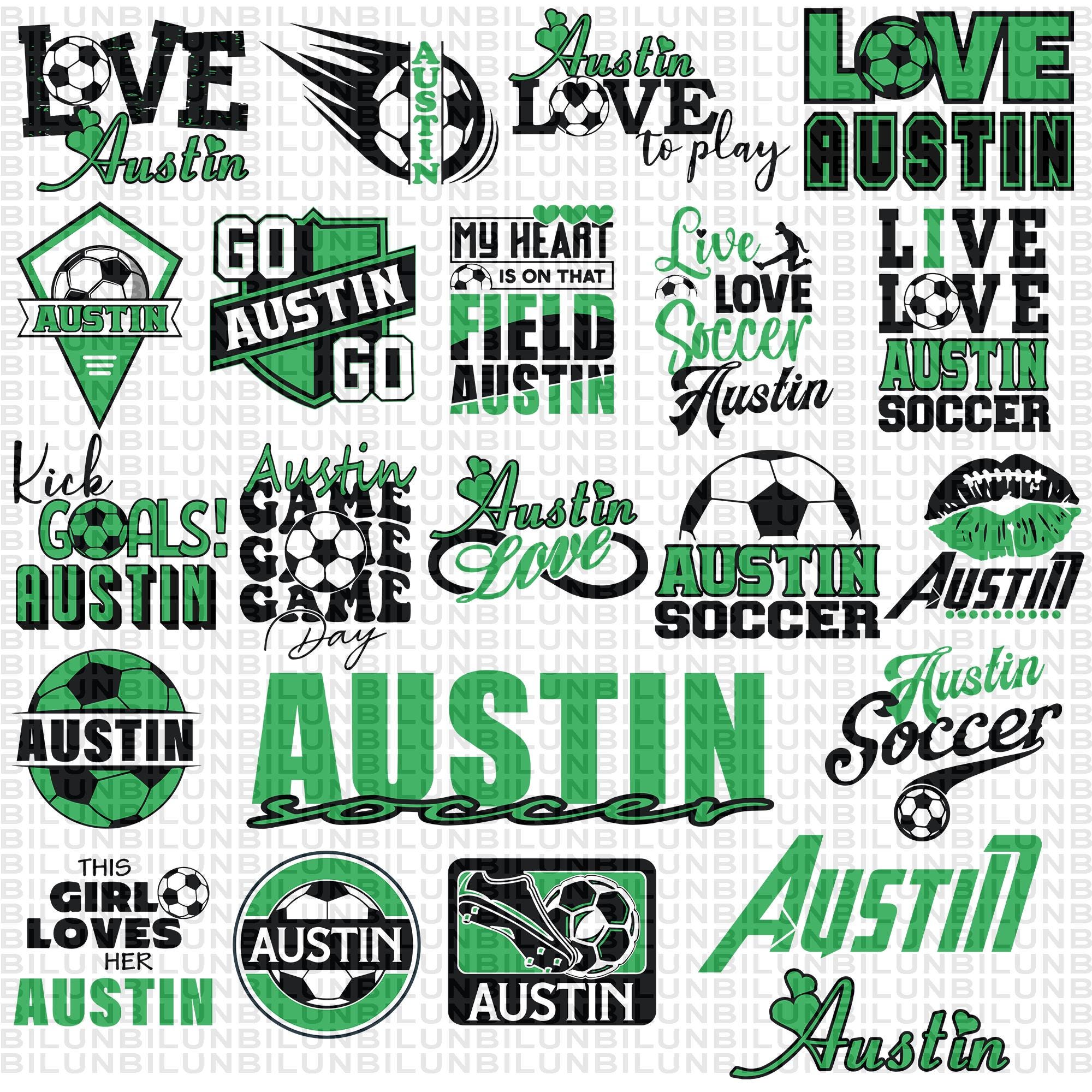 22 File,austin Svg,austin Png,austin Bundle,austin Soccer Team,love ...