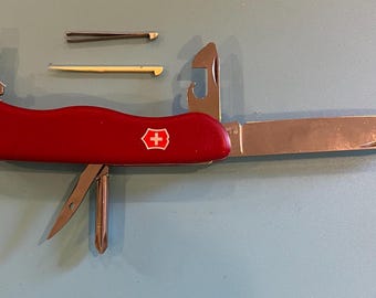 Victorinox Adventurer 111mm Swiss Army Knife: Red Nylon, Multi-Tool