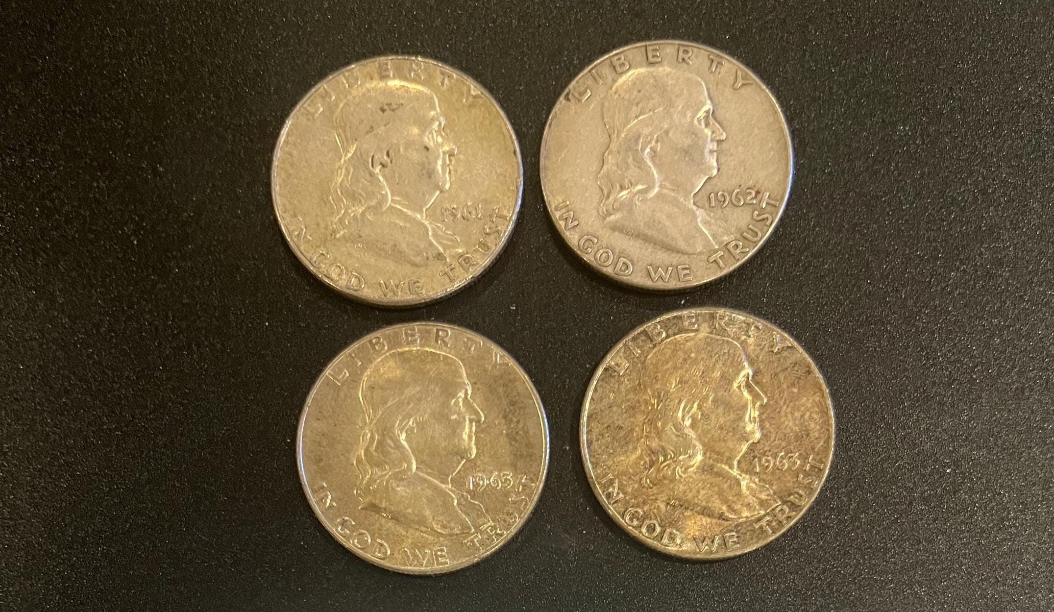Franklin Half Dollar Set - Etsy