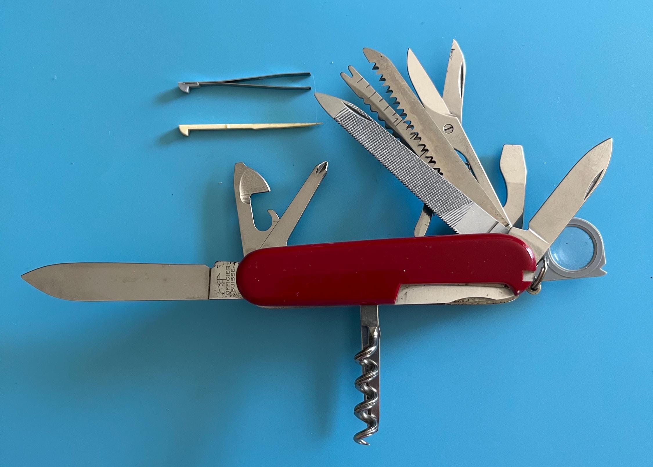 Vintage Victorinox Champion Swiss Army Knife Multitool - Retired 