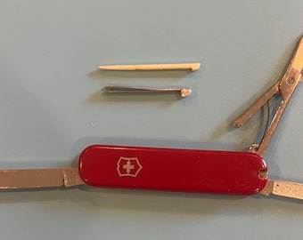 Retired Victorinox Ambassador Knife: 74mm Swiss Army Knife