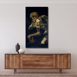 Saturn Verschlingt Seinen Sohn von Francisco Goya