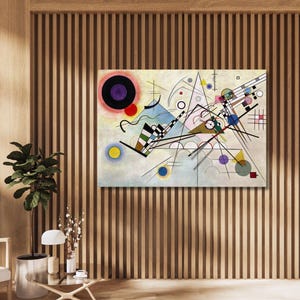 Wassily Kandinsky Composition VIII canvas,art reproduction,abstract wall art print poster, modern art Painting,home decor,ready to hang 2A
