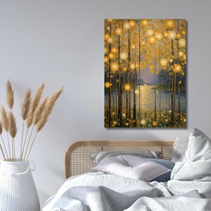 Gustav Klimt Canvas art,Gustav Klimt Exhibition print Poster,Painting,Flower Garden,Flower Market,Klimt Museum Poster,Klimt Artwork,gift 459