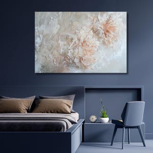 abstract Pink rose Oil Painting on canvas,Pink rose wall art,rose painting,Pink rose print,Pink rose panel,Pink rose poster,rose,gift 329A