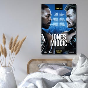 UFC 309 Jon Jones Vs. Stipe Miocic heavyweight championship title Charles Olivera vs Chandler Fight poster,Ultimate Fighting greatest 755A