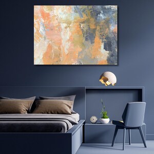 Vibrant Painting,Colorful Abstract Canvas Art,Handmade Painting,Large Wall Art,Abstract print poster,Home Decor,Modern Wall Art,gift 221A