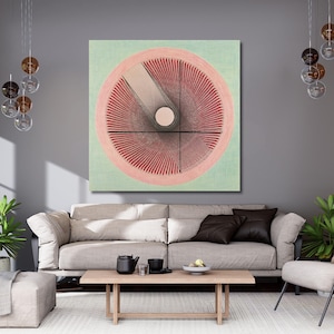 Hilma af Klint canvas art,Hilma af Klint poster,Hilma Af Klint Art,Hilma Af Klint Print,modern art,abstract,home decor,ready to hang 510A
