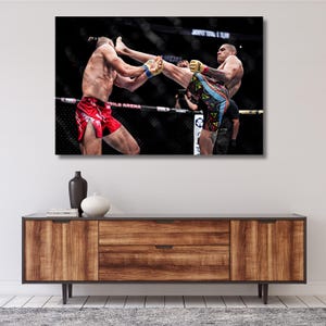 UFC 303 Alex Pereira K.O. Prochazka Poster Framed Canvas Wall Art,High Quality,HD Photo,Sport,All Sizes Available,home decor,Gift,ready 160A
