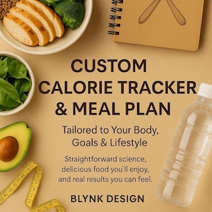 Custom Calorie Tracker & Meal plan