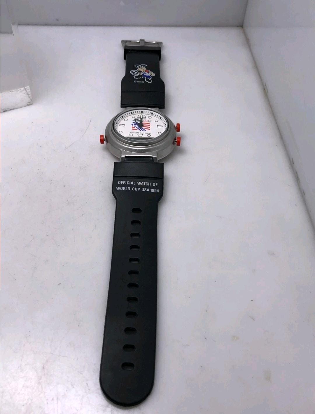 Vintage Casio G-shock 380 AW-594 Fifa World Cup USA 1994 Ana-digi