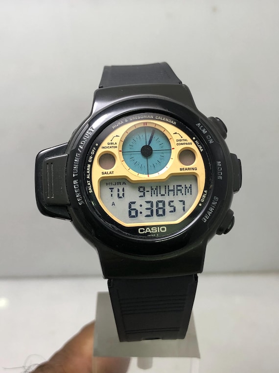 【123さま専用】CASIO CPS-120 カシオ 1980年代 レトロ Vintage Casio 1034 CPW-300 Hijra & Gregorian Calendar Qibla