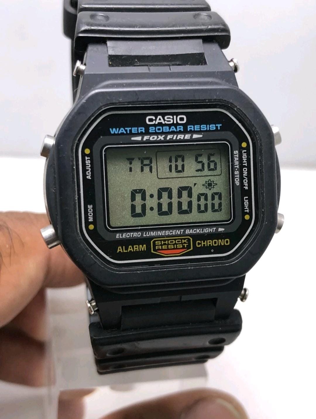 Vintage Casio 1545 DW-5600E Alarm Chronograph Digital Quartz Men