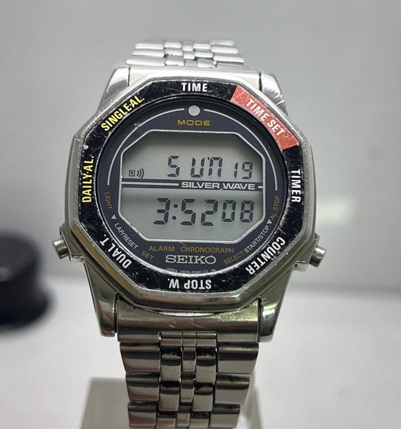 Vintage Seiko Silverwave A829-6040 'rotocall Astronaut' NASA
