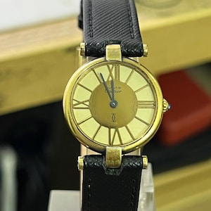 Cartier Paris 925 Argent Watch - Etsy