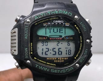 【444】CASIO A150（152）デジタル腕時計 Vintage Casio 152 A150 Alarm Chronograph Digital Quartz Japan