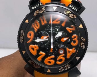 GaGa MILANO ガガミラノ CARICA MNUALE Gaga Milano Carica Manuale Manual Winding Men Watch C9893 - Etsy India