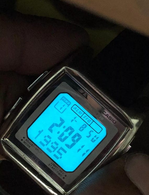 Vintage Casio Meta 1828 ME-110 World Time Data Memory 30 Digital 
