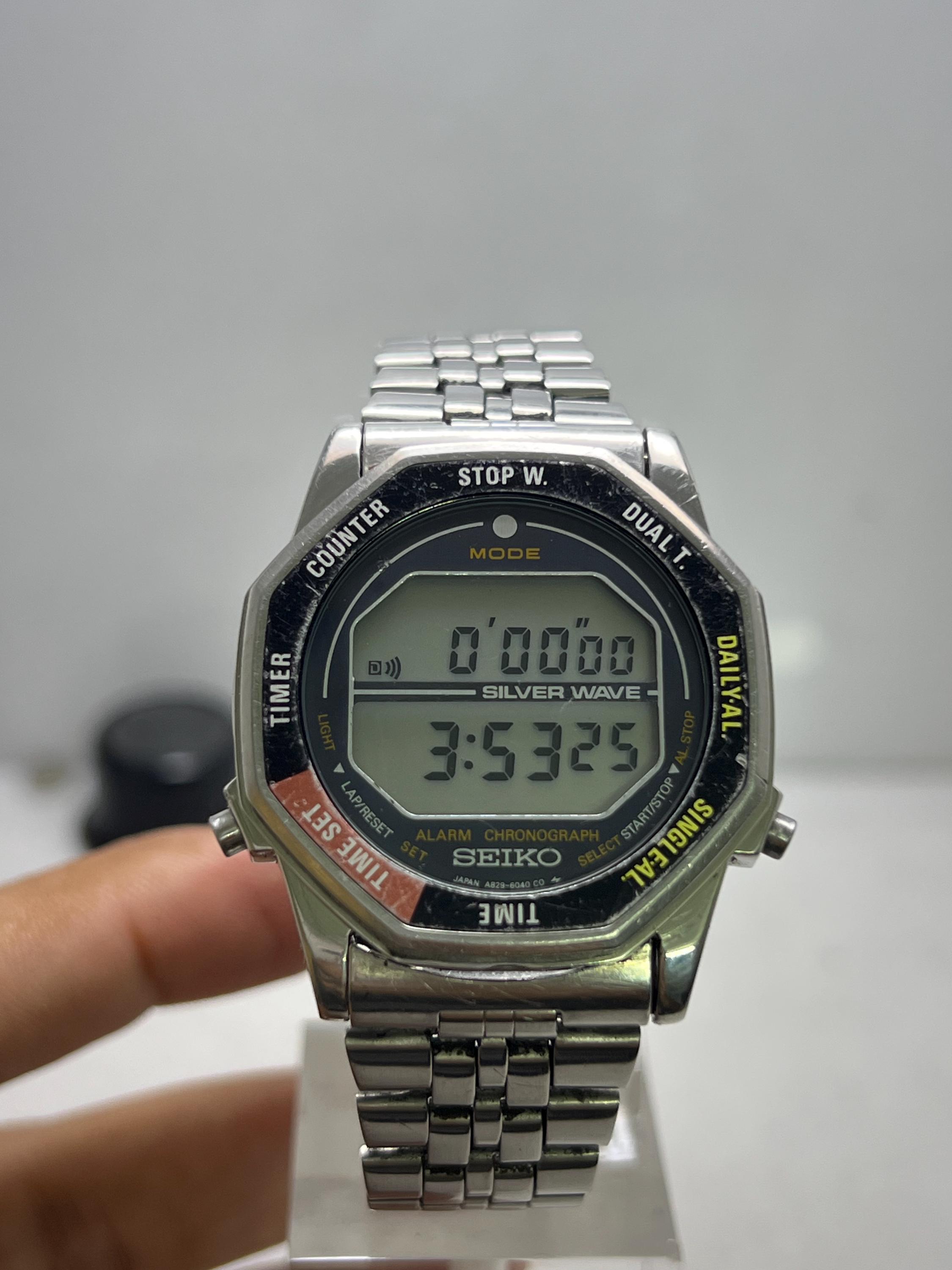 Vintage Seiko Silverwave A829-6040 'rotocall Astronaut' NASA