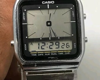 Casio AE-21W Watch Module 809 Vintage Twin Graph II 2 AE-20W