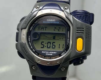 Vintage Casio 2031 SPF-10 Sea-pathfinder Thermo Scanner Radiant