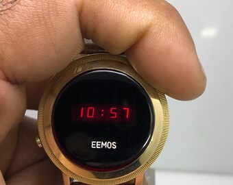 Vintage Seiko A964-4A0A Wrist Talk Digital Quartz Japan Men