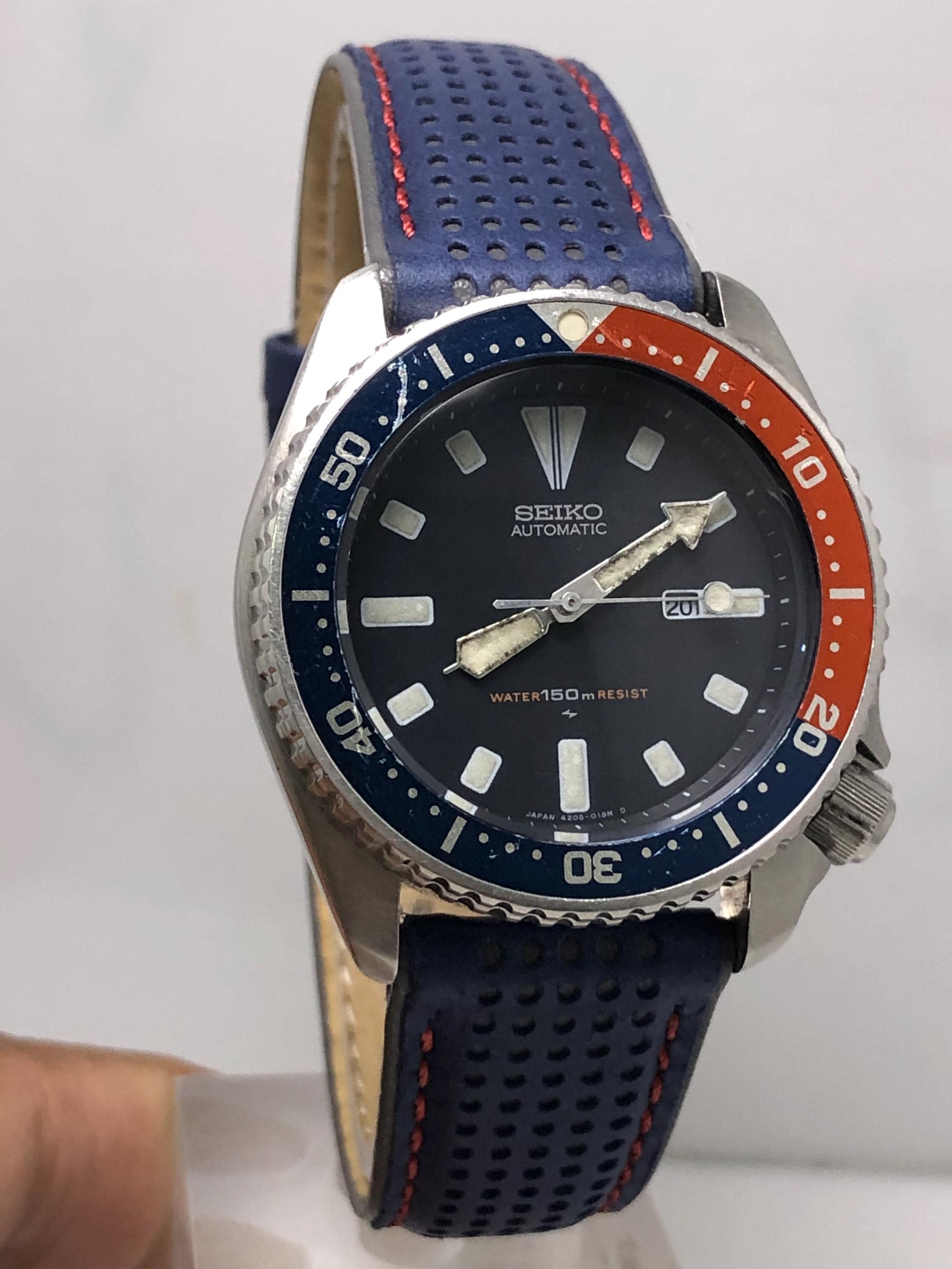 SEIKO ビンテージダイバー　ペプシ Seiko diver pepsi - Etsy 日本