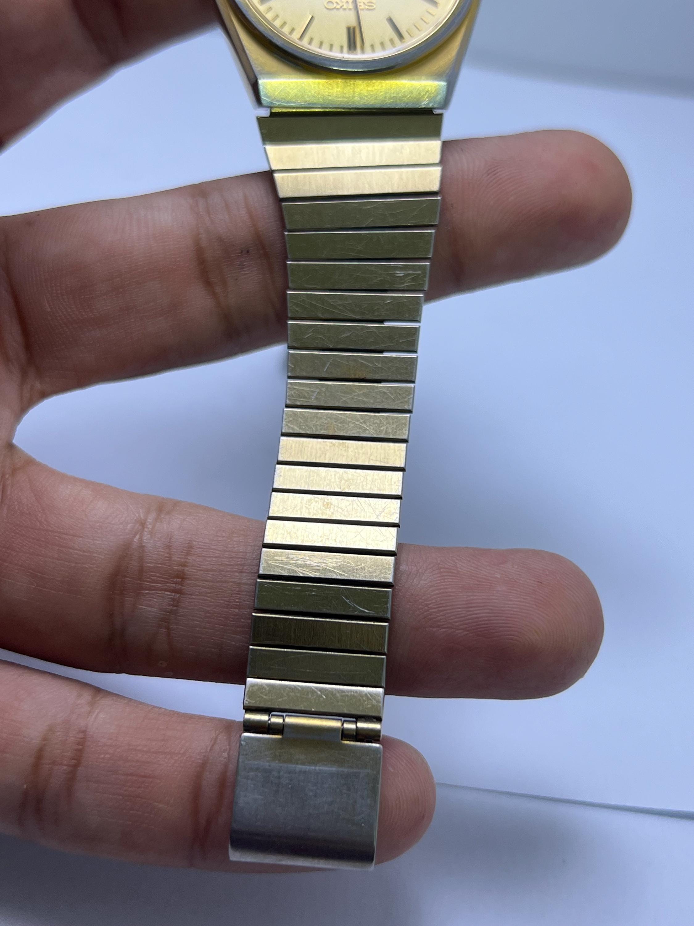 Vintage Seiko Majesta 9533-6000 Golden Dial Quartz Japan Men's
