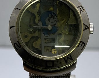 Vintage Doraemon Doratch 1997 Skelton Limited Edition 2112 Manual