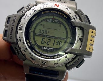 Vintage Casio Protrek 1471 PRT-40 Bassing Gear Triple Sensor