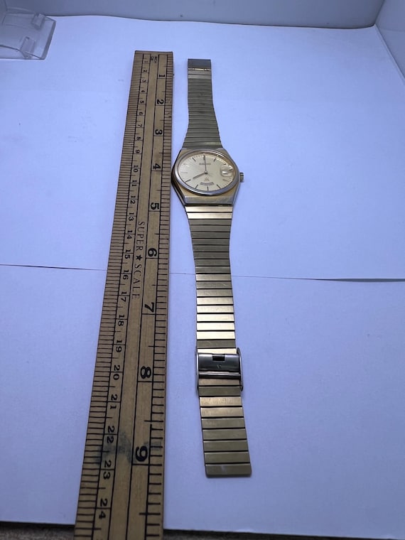 Vintage Seiko Majesta 9533-6000 Golden Dial Quartz Japan Men's