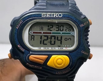 Vintage Casio 152 A150 Alarm Chronograph Digital Quartz Japan