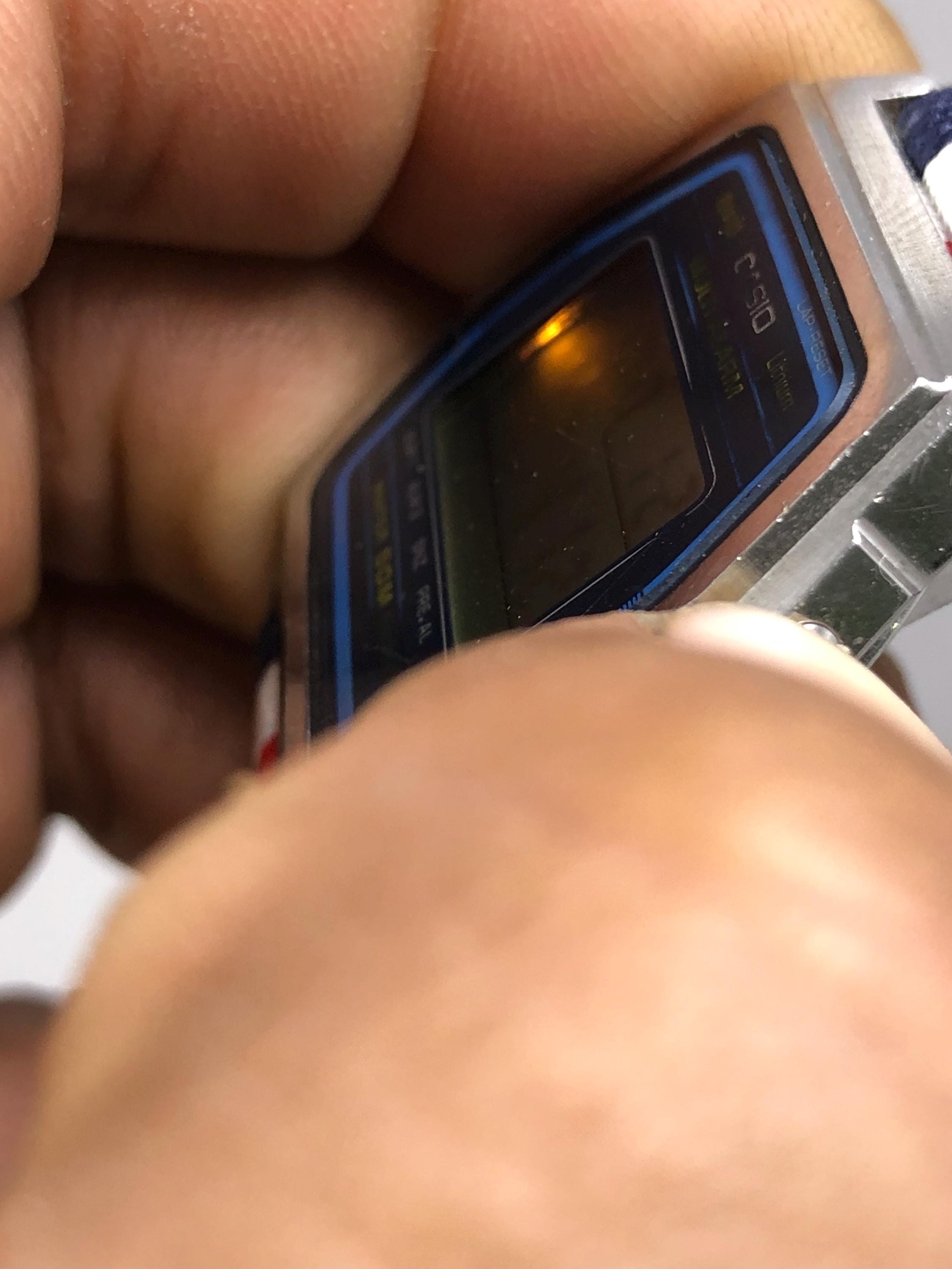 Vintage Casio 181 W-55 Multi Alarm Digital Quartz Japan Men's
