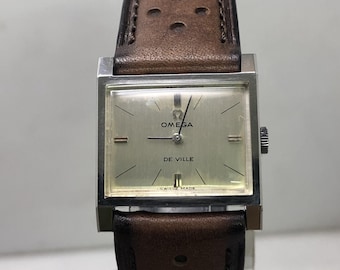 Vintage Omega De Ville 511.196 Manual Winding 17 Jewels Unisex Swiss Watch