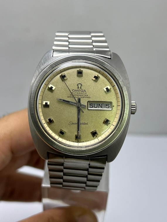 OMEGA Seamaster vintage 腕周り18cmほど 稼動品 $_57.JPG?set_id