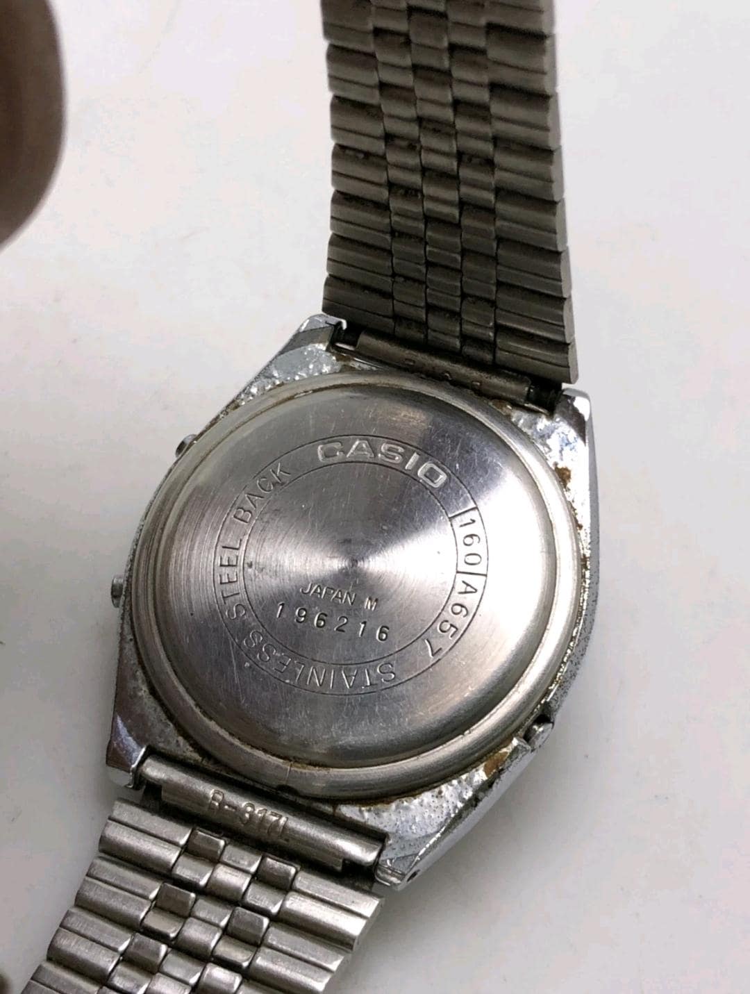 Vintage Casio 160 A657 Alarm Chronograph Digital Quartz Japan