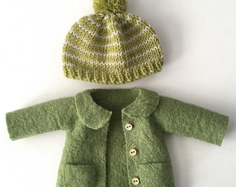 Doll Coat and Hat Pattern for 11" Lybo Doll (Digital Download)