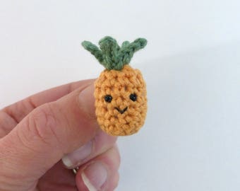 Crochet pattern for pineapple, pineapple, amigurumi pdf, collectible crochet art, amigurumi pineapple