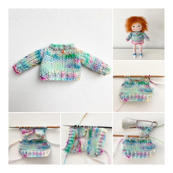 Free Knitting Pattern for Doll Clothes Etsy Australia