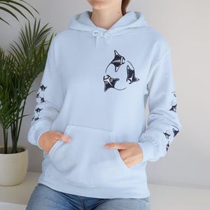 Manta Ray Unisex Hoodie, Casual Wear, Gift for Beach Lovers, Birthday, Relaxed Vibes, Everyday Comfort