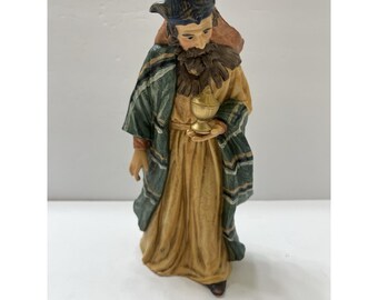 Grandeur Noel 1999 O'Well Nativity Replacement Porcelain Hand Painted Wise Man