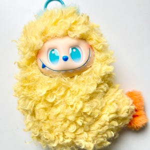 Labubu Shrimp Outfit – Fried Shrimp-Inspired Costume with Crispy Details | Handmade Doll Clothes for Gen 1/2/3 - 6.7&#39;&#39;/17cm
