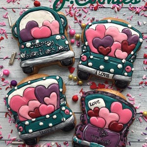 Love car, cookie cutter #294