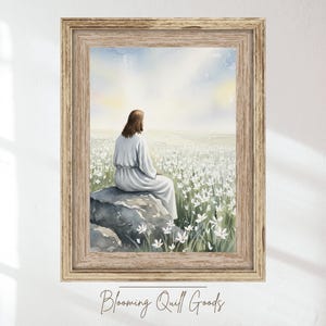 Christ Home Painting (Digital Print) LDS, Christian Art. Multiple Sizes Available.