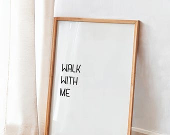 Walk With Me Youth Theme 2026, LDS Youth. Simple, Neutral Prints